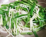 青椒肉絲 ～牛肉とピーマンの炒め物～作り方4写真
