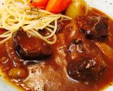 圧力鍋で簡単に作る本格ビーフシチュー作り方12写真