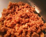 押し麦入り！鶏そぼろ作り方3写真