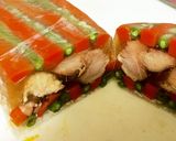 鳥もも肉のゼリー寄せ作り方14写真