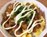 鶏マヨ丼作り方5写真