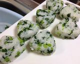 大根の葉っぱのおにぎり作り方3写真
