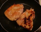 絶対美味しい！チキンソテークリームソース作り方3写真