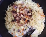 牛脂で旨味UP♪パラッパラ焼肉そばめし♡作り方4写真