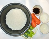 人参炊き込みご飯♪簡単な炊き込みご飯♪作り方1写真