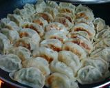 美味しい！我が家の餃子(小松菜入り)作り方15写真
