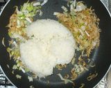 桜海老・ネギ・海苔・残りご飯チャーハン♪作り方4写真