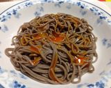 鶏卵蕎麦作り方4写真