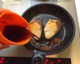 簡単✩フライパンでブリの照り焼き作り方7写真