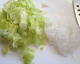ぱいたんレタス炒飯作り方2写真
