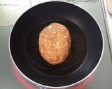簡単✩肉汁溢れるジューシーハンバーグ作り方5写真