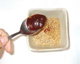 挽肉・ほうれん草・人参コチュジャンあえ♪作り方7写真