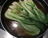 青梗菜のごま油しょうゆ茹でで常備菜作り方2写真