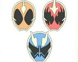 仮面ライダーゴースト キャラ弁 型紙付作り方4写真