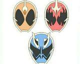 仮面ライダーゴースト キャラ弁 型紙付作り方5写真