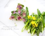 プチヴェールとオータムポエムのパスタ作り方1写真