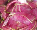 紅芯大根の酢の物~柚子こしょう風味作り方1写真