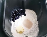 ブルーベリーとクリームチーズのちぎりパン作り方2写真