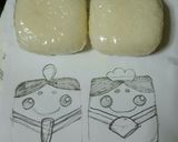 ひな祭り♪簡単お雛様キャラ弁♪作り方1写真