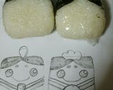 ひな祭り♪簡単お雛様キャラ弁♪作り方2写真