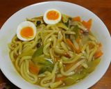 ☆かれーｶﾚｰうどん☆♪作り方13写真