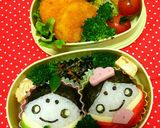 ひな祭り♪簡単お雛様キャラ弁♪作り方6写真