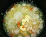 炊飯器におまかせ！パラパラエビピラフ作り方3写真