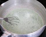 ひな祭りスイーツ　菱餅ムース作り方1写真