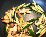 椎茸とキュウリの甘辛味噌炒め作り方4写真