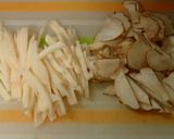 キノコ、蓮根、菊芋、人参の混ぜ御飯＾＾）作り方3写真