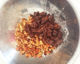 チョコとナッツの香ばしいクッキー作り方1写真