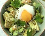 黒酢生姜でさっぱり♥温泉卵×アボカド丼作り方7写真