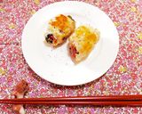 ヘルシー☆ささみの梅とわかめ巻き作り方7写真