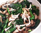 フライパン1つで✿ほうれん草の卵とじ煮✿作り方2写真