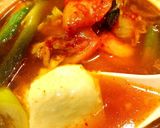 キムチ味(チゲ風)豆腐♪作り方4写真