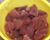 鶏レバー・ハツの甘露煮☆（生姜甘辛煮）作り方1写真