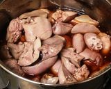 鶏レバー・ハツの甘露煮☆（生姜甘辛煮）作り方5写真