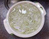 新玉ねぎとスナップえんどうの春サラダ作り方2写真
