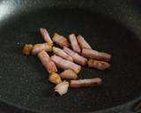 パパッと作れる!つる菜とベーコンのソテー作り方2写真