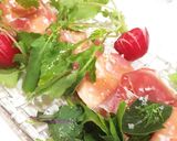 簡単おつまみ＊生ハムで包んだカプレーゼ作り方1写真