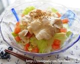デリ風♪水菜とれんこんのごまダレサラダ作り方10写真