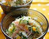 デリ風♪水菜とれんこんのごまダレサラダ作り方11写真