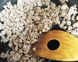 ご飯がっつり♡挽肉とピーマンの細切り炒め作り方5写真
