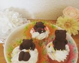 クマカップケーキ作り方3写真
