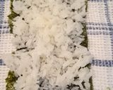 合う♪クリームチーズとサーモン海苔巻き★作り方1写真