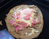 ホットプレートで作る☆そば粉のガレット作り方5写真