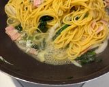 ワンパン！クリームパスタ作り方2写真