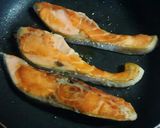 フライパンで簡単10分★鮭の塩焼き作り方1写真