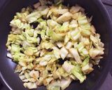 香味ペースト活用！あんかけキャベツ炒め作り方2写真