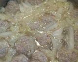 アツアツでうま！大量ネギと肉団子スープ！作り方4写真